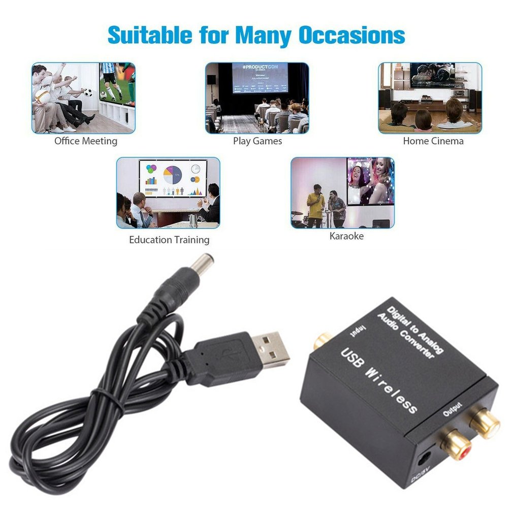 Headphone Amplifier Dac - Dijitalden Analoga Ses Dönüştürücü 3.5MM Jack