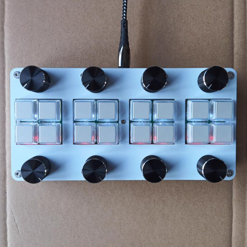 Midi Controller Pad - DAW yazılımı için 8 anahtar ve