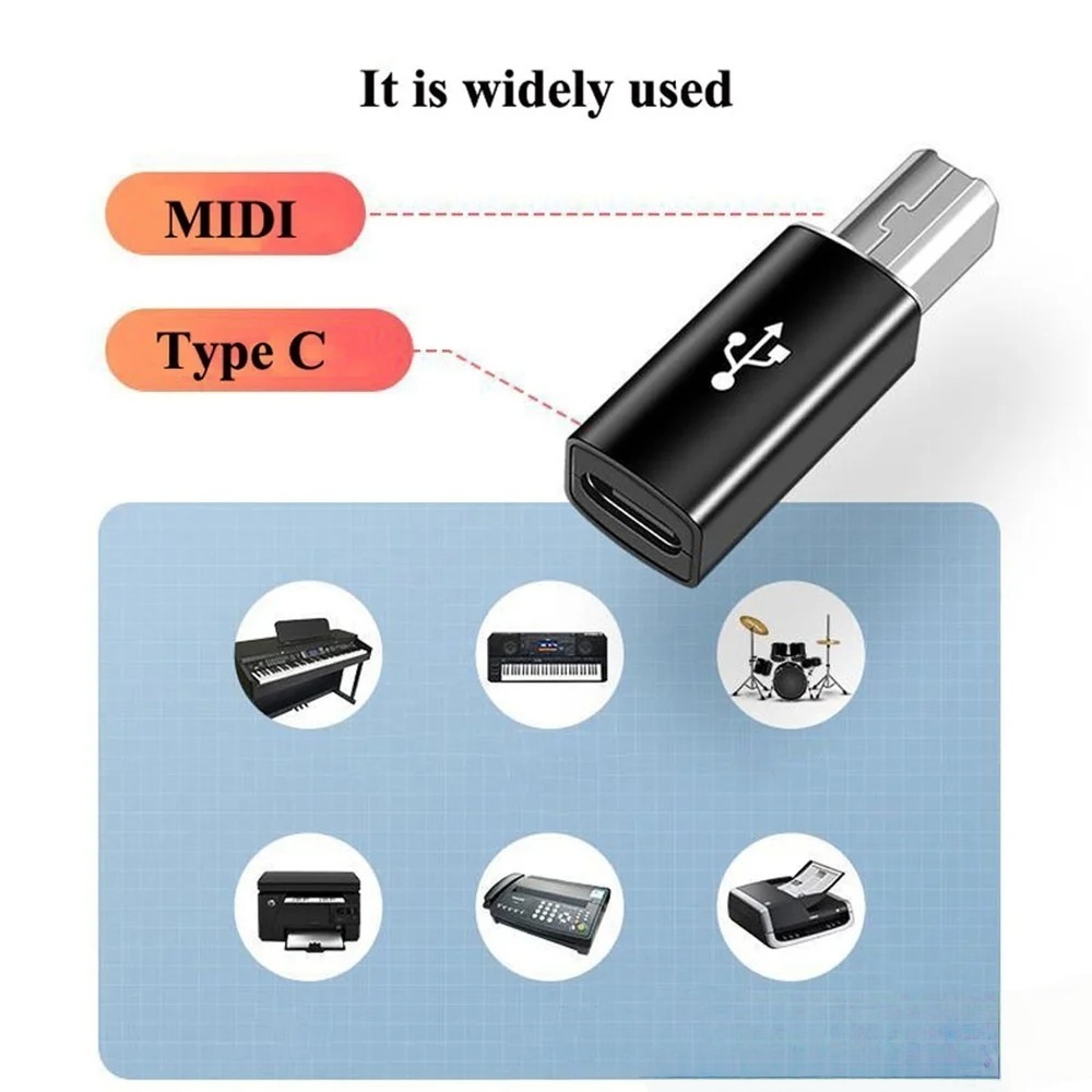 USB B Erkek - USB Tip C Dişi A - Midi Controller Pad incelemesi ve fiyatı
