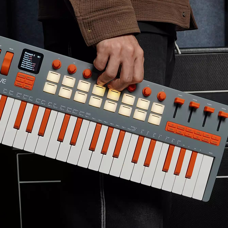 37 Tuşlu MIDI Klavye Taşınabil - Midi Controller Pad incelemesi ve fiyatı